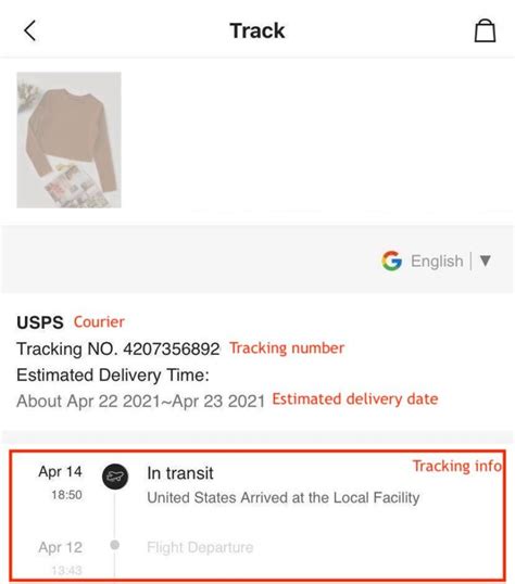 how to track shein package.